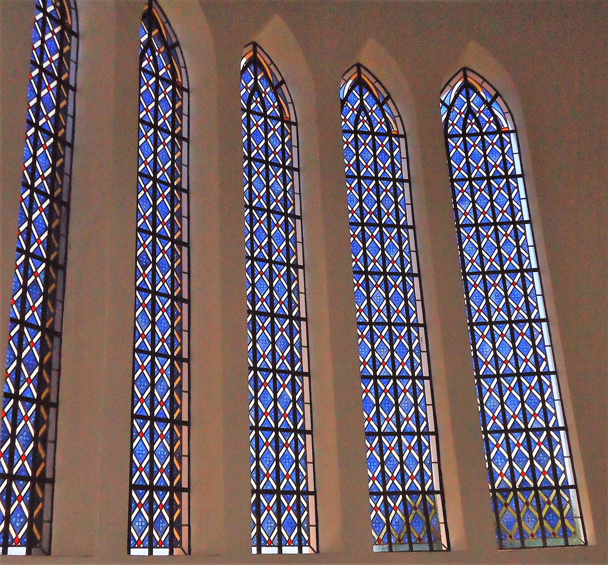 Vitral feito para a Paróquia Senhor do Bonfim