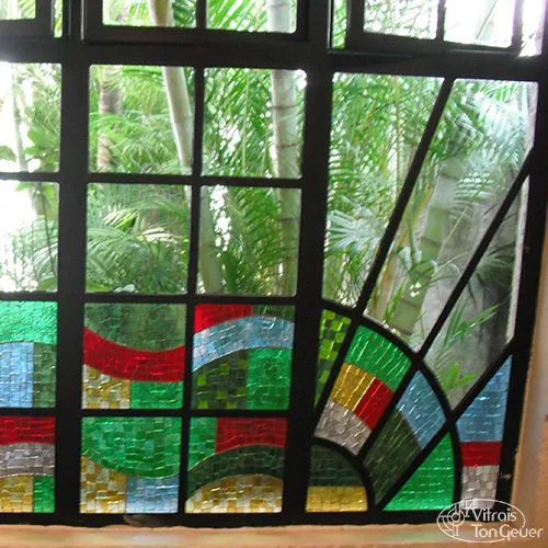 Mosaico em janela